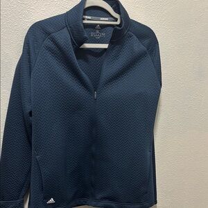 Adidas Dark Blue Chevron Jacket